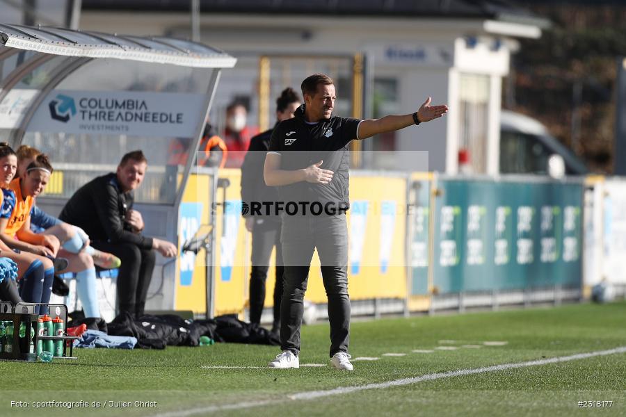 Gabor Gallai, Dietmar-Hopp-Stadion, Hoffenheim, 13.02.2022, DFB, sport, action, Februar 2022, Saison 2021/2022, FLYERALARM Frauen-Bundesliga, FFBL, SGS, TSG, SGS Essen, TSG 1899 Hoffenheim - Bild-ID: 2318177 Gabor Gallai, Dietmar-Hopp-Stadion, Hoffenheim, 13.02.2022, DFB, sport, action, Februar 2022, Saison 2021/2022, FLYERALARM Frauen-Bundesliga, FFBL, SGS, TSG, SGS Essen, TSG 1899 Hoffenheim - Bild-ID: 2318177