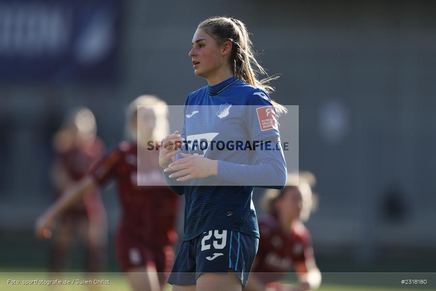 Jule Brand, Dietmar-Hopp-Stadion, Hoffenheim, 13.02.2022, DFB, sport, action, Februar 2022, Saison 2021/2022, FLYERALARM Frauen-Bundesliga, FFBL, SGS, TSG, SGS Essen, TSG 1899 Hoffenheim - Bild-ID: 2318180 Jule Brand, Dietmar-Hopp-Stadion, Hoffenheim, 13.02.2022, DFB, sport, action, Februar 2022, Saison 2021/2022, FLYERALARM Frauen-Bundesliga, FFBL, SGS, TSG, SGS Essen, TSG 1899 Hoffenheim - Bild-ID: 2318180