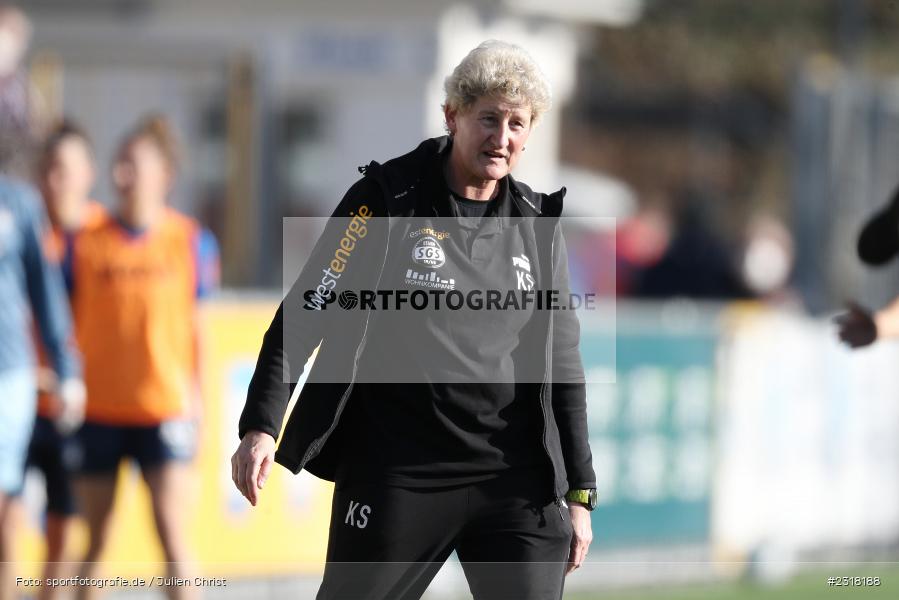 Kirsten Schlosser, Dietmar-Hopp-Stadion, Hoffenheim, 13.02.2022, DFB, sport, action, Februar 2022, Saison 2021/2022, FLYERALARM Frauen-Bundesliga, FFBL, SGS, TSG, SGS Essen, TSG 1899 Hoffenheim - Bild-ID: 2318188