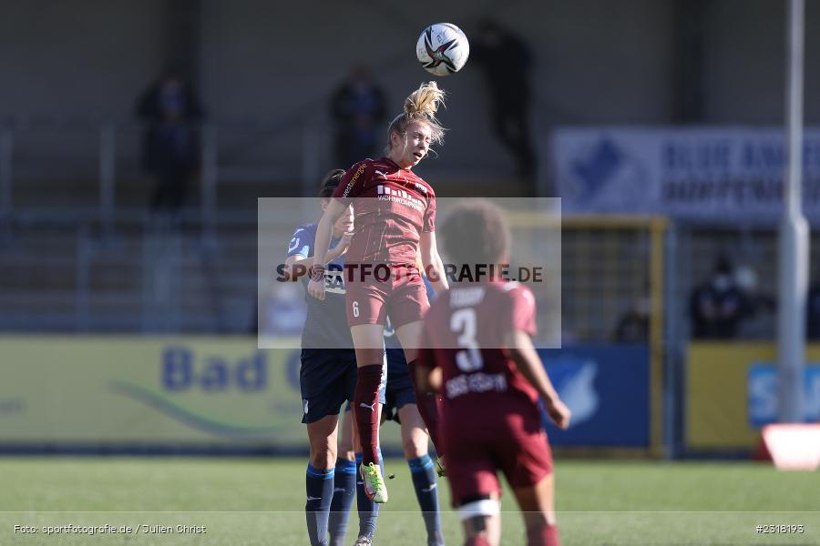 Elisa Senß, Dietmar-Hopp-Stadion, Hoffenheim, 13.02.2022, DFB, sport, action, Februar 2022, Saison 2021/2022, FLYERALARM Frauen-Bundesliga, FFBL, SGS, TSG, SGS Essen, TSG 1899 Hoffenheim - Bild-ID: 2318193