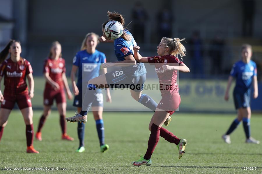 Isabella Hartig, Dietmar-Hopp-Stadion, Hoffenheim, 13.02.2022, DFB, sport, action, Februar 2022, Saison 2021/2022, FLYERALARM Frauen-Bundesliga, FFBL, SGS, TSG, SGS Essen, TSG 1899 Hoffenheim - Bild-ID: 2318213