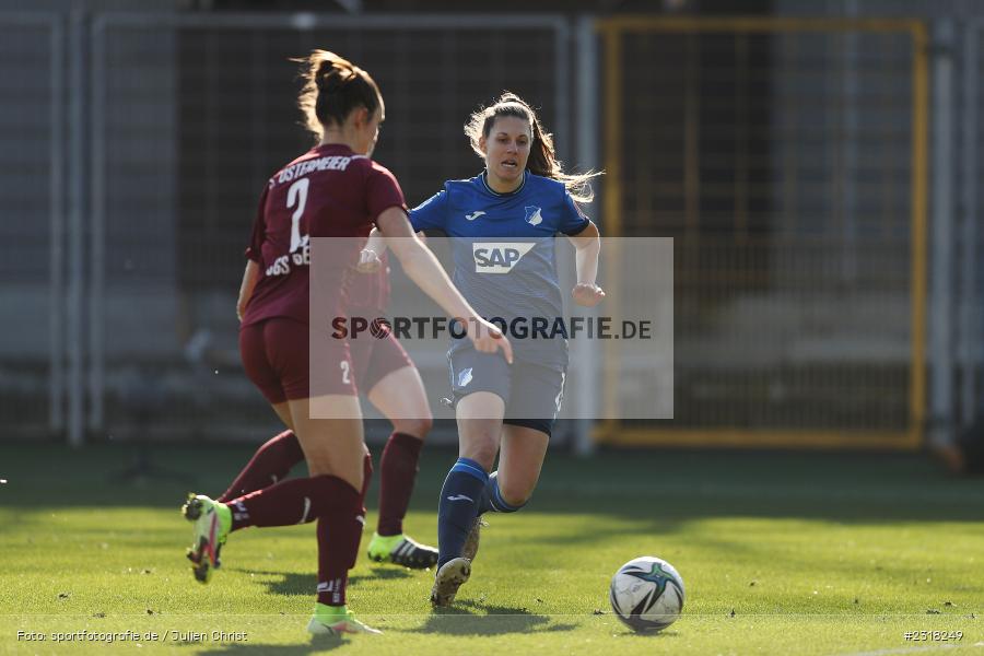 Isabella Hartig, Dietmar-Hopp-Stadion, Hoffenheim, 13.02.2022, DFB, sport, action, Februar 2022, Saison 2021/2022, FLYERALARM Frauen-Bundesliga, FFBL, SGS, TSG, SGS Essen, TSG 1899 Hoffenheim - Bild-ID: 2318249 Isabella Hartig, Dietmar-Hopp-Stadion, Hoffenheim, 13.02.2022, DFB, sport, action, Februar 2022, Saison 2021/2022, FLYERALARM Frauen-Bundesliga, FFBL, SGS, TSG, SGS Essen, TSG 1899 Hoffenheim - Bild-ID: 2318249