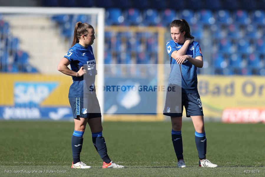 Michaela Specht, Dietmar-Hopp-Stadion, Hoffenheim, 13.02.2022, DFB, sport, action, Februar 2022, Saison 2021/2022, FLYERALARM Frauen-Bundesliga, FFBL, SGS, TSG, SGS Essen, TSG 1899 Hoffenheim - Bild-ID: 2318274 Michaela Specht, Dietmar-Hopp-Stadion, Hoffenheim, 13.02.2022, DFB, sport, action, Februar 2022, Saison 2021/2022, FLYERALARM Frauen-Bundesliga, FFBL, SGS, TSG, SGS Essen, TSG 1899 Hoffenheim - Bild-ID: 2318274