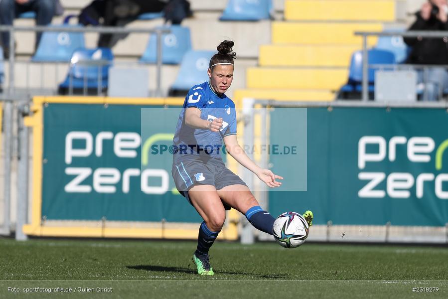 Torvorlage, Vorlage, Nicole Billa, Dietmar-Hopp-Stadion, Hoffenheim, 13.02.2022, DFB, sport, action, Februar 2022, Saison 2021/2022, FLYERALARM Frauen-Bundesliga, FFBL, SGS, TSG, SGS Essen, TSG 1899 Hoffenheim - Bild-ID: 2318279 Torvorlage, Vorlage, Nicole Billa, Dietmar-Hopp-Stadion, Hoffenheim, 13.02.2022, DFB, sport, action, Februar 2022, Saison 2021/2022, FLYERALARM Frauen-Bundesliga, FFBL, SGS, TSG, SGS Essen, TSG 1899 Hoffenheim - Bild-ID: 2318279