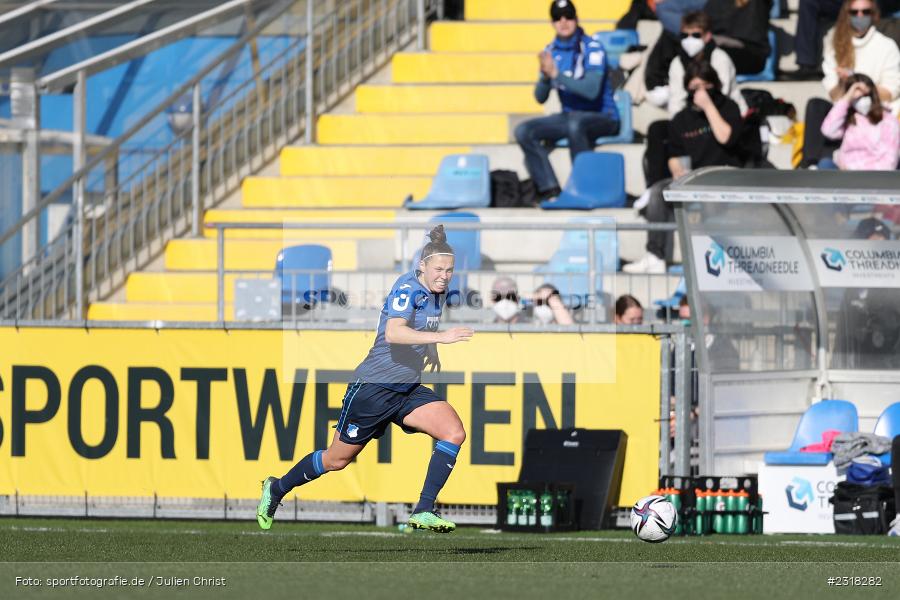 Nicole Billa, Dietmar-Hopp-Stadion, Hoffenheim, 13.02.2022, DFB, sport, action, Februar 2022, Saison 2021/2022, FLYERALARM Frauen-Bundesliga, FFBL, SGS, TSG, SGS Essen, TSG 1899 Hoffenheim - Bild-ID: 2318282 Nicole Billa, Dietmar-Hopp-Stadion, Hoffenheim, 13.02.2022, DFB, sport, action, Februar 2022, Saison 2021/2022, FLYERALARM Frauen-Bundesliga, FFBL, SGS, TSG, SGS Essen, TSG 1899 Hoffenheim - Bild-ID: 2318282