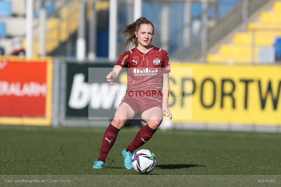 Nina Räcke, Dietmar-Hopp-Stadion, Hoffenheim, 13.02.2022, DFB, sport, action, Februar 2022, Saison 2021/2022, FLYERALARM Frauen-Bundesliga, FFBL, SGS, TSG, SGS Essen, TSG 1899 Hoffenheim - Bild-ID: 2318283 Nina Räcke, Dietmar-Hopp-Stadion, Hoffenheim, 13.02.2022, DFB, sport, action, Februar 2022, Saison 2021/2022, FLYERALARM Frauen-Bundesliga, FFBL, SGS, TSG, SGS Essen, TSG 1899 Hoffenheim - Bild-ID: 2318283