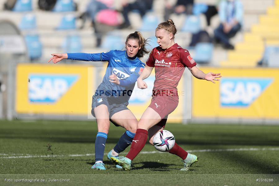 Jule Brand, Dietmar-Hopp-Stadion, Hoffenheim, 13.02.2022, DFB, sport, action, Februar 2022, Saison 2021/2022, FLYERALARM Frauen-Bundesliga, FFBL, SGS, TSG, SGS Essen, TSG 1899 Hoffenheim - Bild-ID: 2318288 Jule Brand, Dietmar-Hopp-Stadion, Hoffenheim, 13.02.2022, DFB, sport, action, Februar 2022, Saison 2021/2022, FLYERALARM Frauen-Bundesliga, FFBL, SGS, TSG, SGS Essen, TSG 1899 Hoffenheim - Bild-ID: 2318288