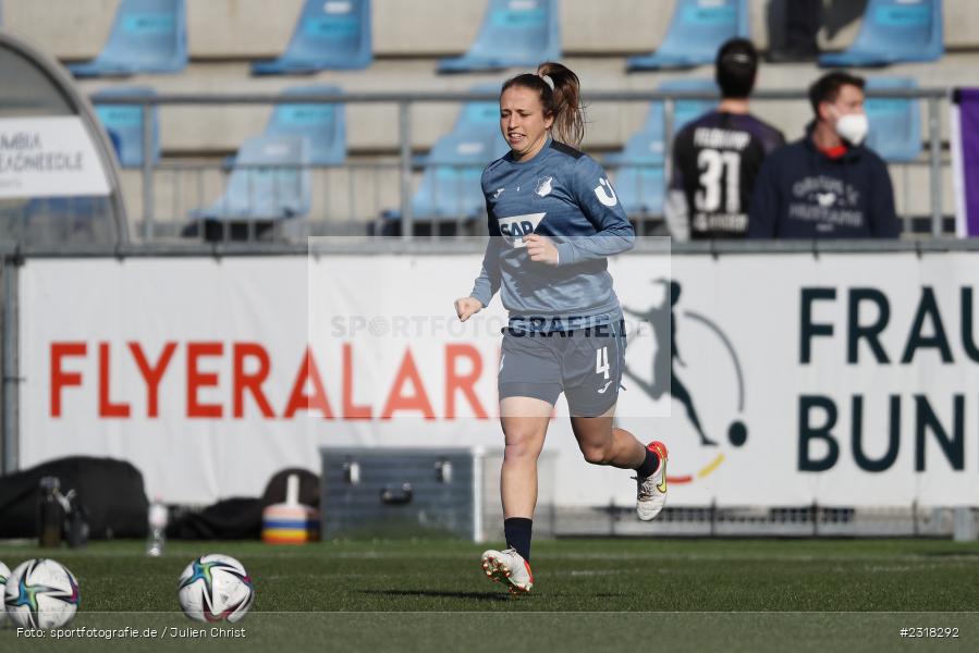 Michaela Specht, Dietmar-Hopp-Stadion, Hoffenheim, 13.02.2022, DFB, sport, action, Februar 2022, Saison 2021/2022, FLYERALARM Frauen-Bundesliga, FFBL, SGS, TSG, SGS Essen, TSG 1899 Hoffenheim - Bild-ID: 2318292