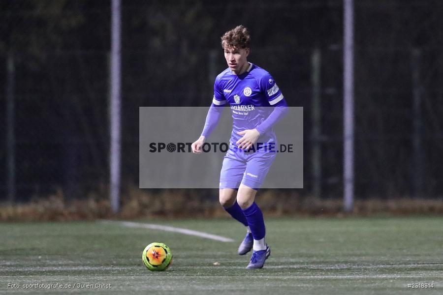 Simon Schäffer, Sepp Endres Sportanlage, Würzburg, 15.02.2022, BFV, sport, action, Februar 2022, Saison 2021/2022, Freundschaftsspiele, FTS, WFV, FT Schweinfurt, Würzburger FV - Bild-ID: 2318314