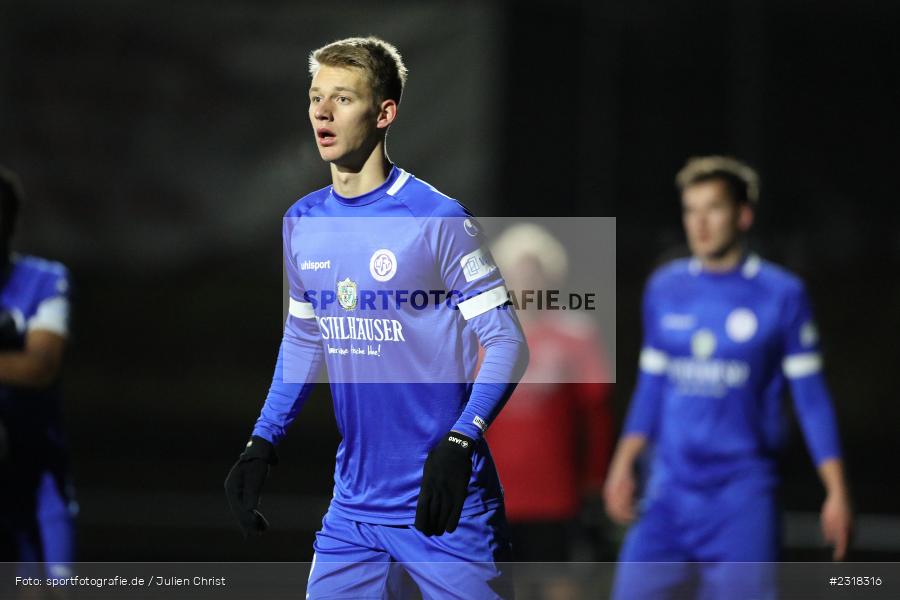 Nicolas Reinhart, Sepp Endres Sportanlage, Würzburg, 15.02.2022, BFV, sport, action, Februar 2022, Saison 2021/2022, Freundschaftsspiele, FTS, WFV, FT Schweinfurt, Würzburger FV - Bild-ID: 2318316