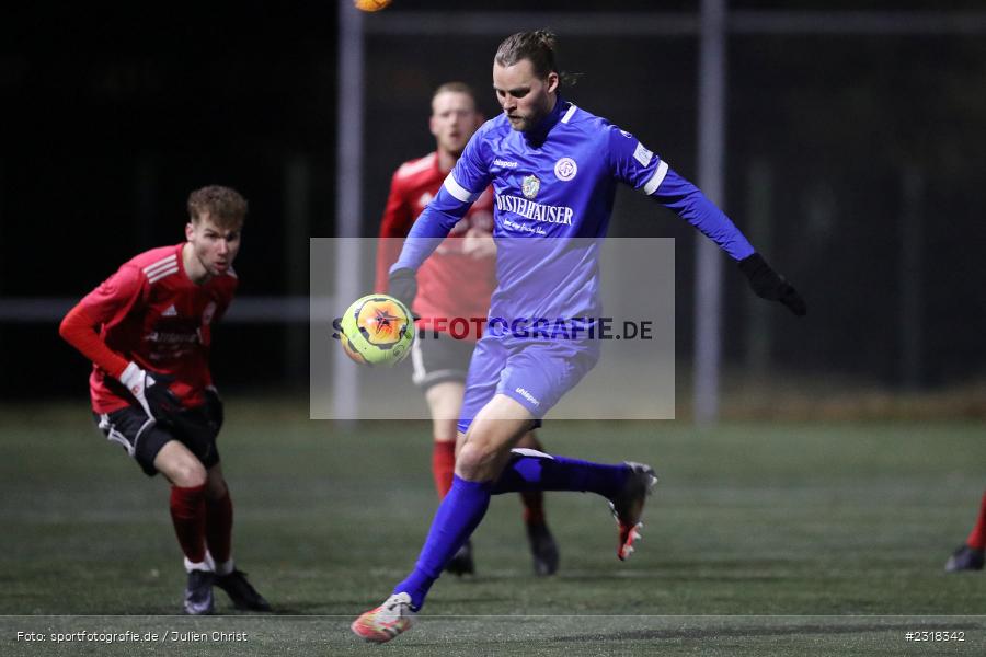 Gudmundur Hafsteinsson, Sepp Endres Sportanlage, Würzburg, 15.02.2022, BFV, sport, action, Februar 2022, Saison 2021/2022, Freundschaftsspiele, FTS, WFV, FT Schweinfurt, Würzburger FV - Bild-ID: 2318342