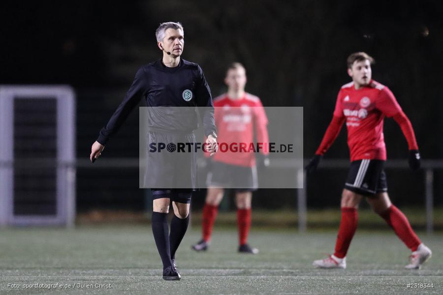 Schiedsrichter, Thomas Stein, Sepp Endres Sportanlage, Würzburg, 15.02.2022, BFV, sport, action, Februar 2022, Saison 2021/2022, Freundschaftsspiele, FTS, WFV, FT Schweinfurt, Würzburger FV - Bild-ID: 2318344