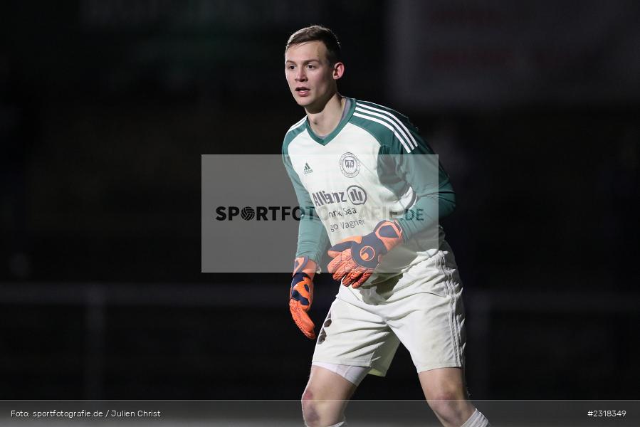 Torwart, Simon Mai, Sepp Endres Sportanlage, Würzburg, 15.02.2022, BFV, sport, action, Februar 2022, Saison 2021/2022, Freundschaftsspiele, FTS, WFV, FT Schweinfurt, Würzburger FV - Bild-ID: 2318349