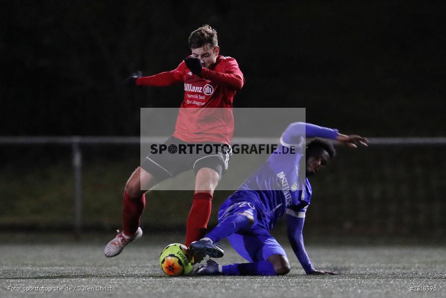 Jayson Tuda, Sepp Endres Sportanlage, Würzburg, 15.02.2022, BFV, sport, action, Februar 2022, Saison 2021/2022, Freundschaftsspiele, FTS, WFV, FT Schweinfurt, Würzburger FV - Bild-ID: 2318396