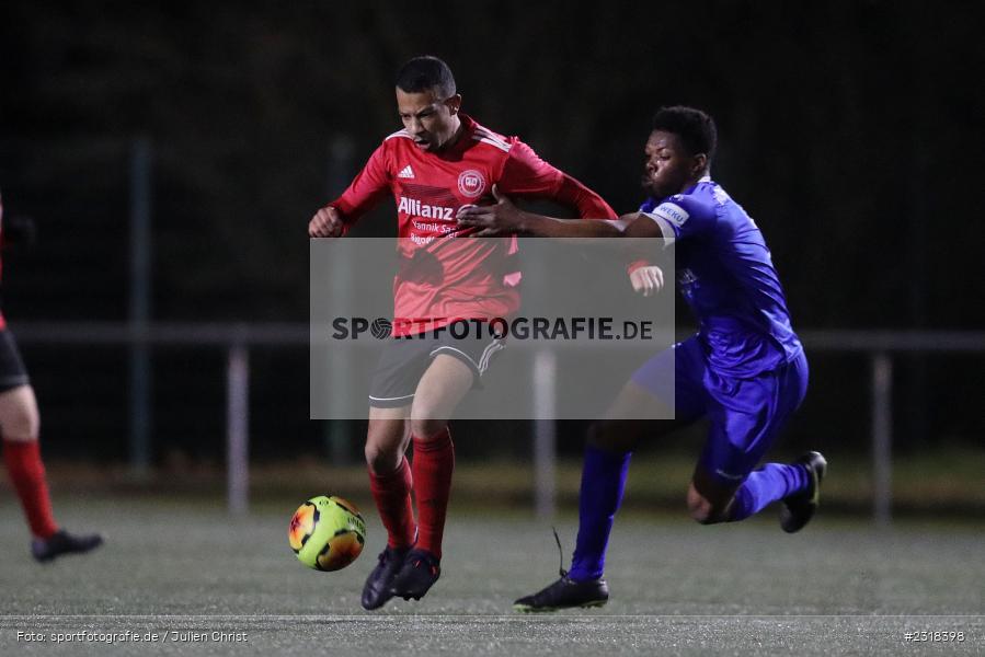 Tyrell Walton, Sepp Endres Sportanlage, Würzburg, 15.02.2022, BFV, sport, action, Februar 2022, Saison 2021/2022, Freundschaftsspiele, FTS, WFV, FT Schweinfurt, Würzburger FV - Bild-ID: 2318398