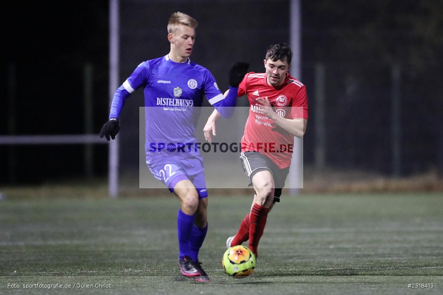 Nicolas Reinhart, Sepp Endres Sportanlage, Würzburg, 15.02.2022, BFV, sport, action, Februar 2022, Saison 2021/2022, Freundschaftsspiele, FTS, WFV, FT Schweinfurt, Würzburger FV - Bild-ID: 2318413