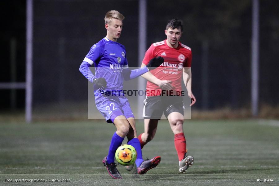 Nicolas Reinhart, Sepp Endres Sportanlage, Würzburg, 15.02.2022, BFV, sport, action, Februar 2022, Saison 2021/2022, Freundschaftsspiele, FTS, WFV, FT Schweinfurt, Würzburger FV - Bild-ID: 2318414