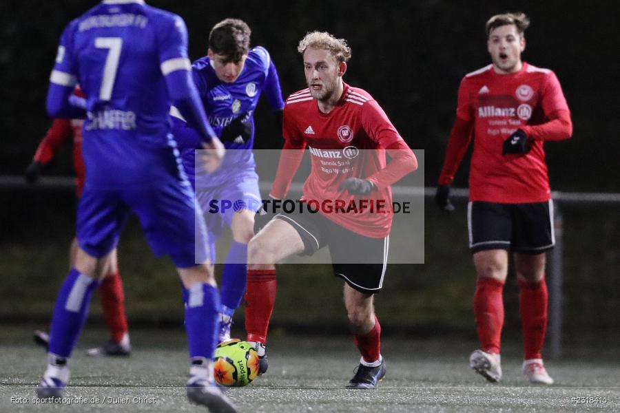 Dominik Popp, Sepp Endres Sportanlage, Würzburg, 15.02.2022, BFV, sport, action, Februar 2022, Saison 2021/2022, Freundschaftsspiele, FTS, WFV, FT Schweinfurt, Würzburger FV - Bild-ID: 2318416
