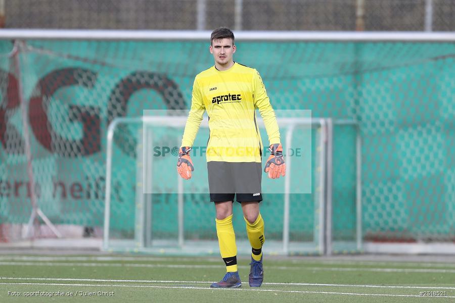 Jonas Sauer, Kunstrasenplatz, Erlabrunn, 19.02.2022, BFV, sport, action, Februar 2022, Saison 2021/2022, Freundschaftsspiele, FVK, FVGS, FV Karlstadt, FV Gemünden/Seifriedsburg - Bild-ID: 2318521