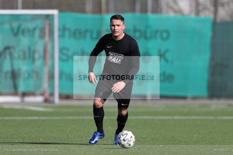 Johannes Scholz, Kunstrasenplatz, Erlabrunn, 19.02.2022, BFV, sport, action, Februar 2022, Saison 2021/2022, Freundschaftsspiele, FVK, FVGS, FV Karlstadt, FV Gemünden/Seifriedsburg - Bild-ID: 2318527