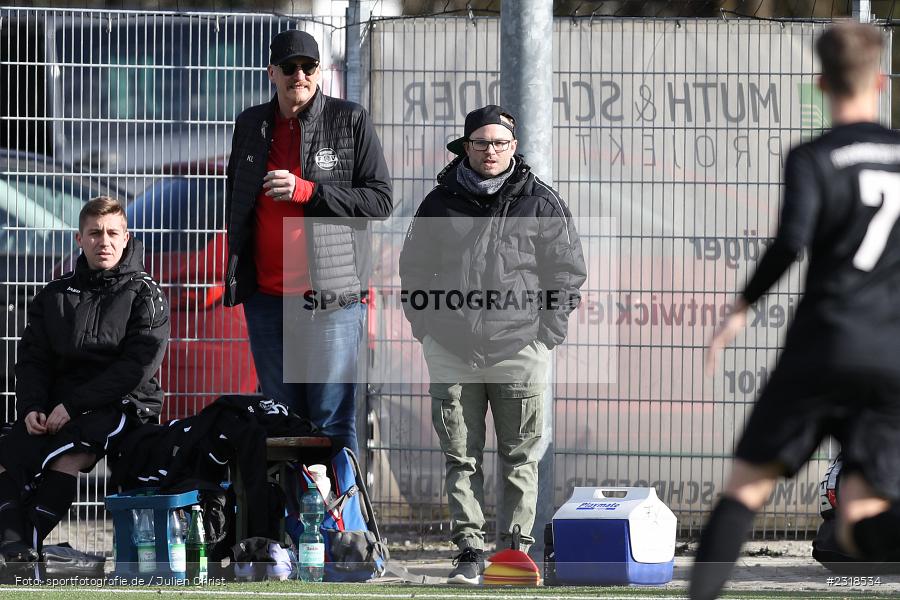 Wolfgang Remelka, Steffen Lehofer, Kunstrasenplatz, Erlabrunn, 19.02.2022, BFV, sport, action, Februar 2022, Saison 2021/2022, Freundschaftsspiele, FVK, FVGS, FV Karlstadt, FV Gemünden/Seifriedsburg - Bild-ID: 2318534 Wolfgang Remelka, Steffen Lehofer, Kunstrasenplatz, Erlabrunn, 19.02.2022, BFV, sport, action, Februar 2022, Saison 2021/2022, Freundschaftsspiele, FVK, FVGS, FV Karlstadt, FV Gemünden/Seifriedsburg - Bild-ID: 2318534