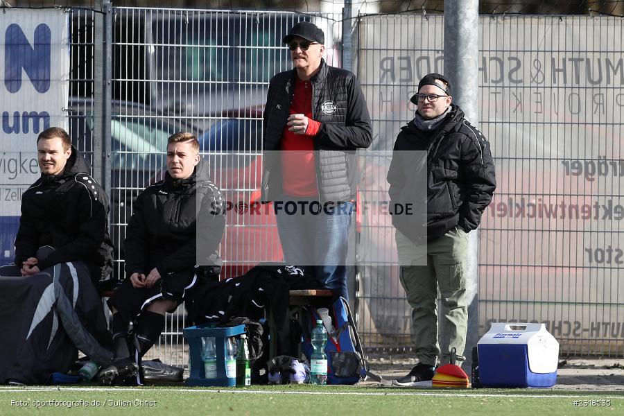 Wolfgang Remelka, Steffen Lehofer, Kunstrasenplatz, Erlabrunn, 19.02.2022, BFV, sport, action, Februar 2022, Saison 2021/2022, Freundschaftsspiele, FVK, FVGS, FV Karlstadt, FV Gemünden/Seifriedsburg - Bild-ID: 2318535 Wolfgang Remelka, Steffen Lehofer, Kunstrasenplatz, Erlabrunn, 19.02.2022, BFV, sport, action, Februar 2022, Saison 2021/2022, Freundschaftsspiele, FVK, FVGS, FV Karlstadt, FV Gemünden/Seifriedsburg - Bild-ID: 2318535