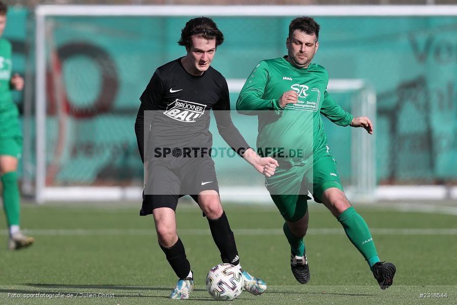 Damian Blam, Kunstrasenplatz, Erlabrunn, 19.02.2022, BFV, sport, action, Februar 2022, Saison 2021/2022, Freundschaftsspiele, FVK, FVGS, FV Karlstadt, FV Gemünden/Seifriedsburg - Bild-ID: 2318544