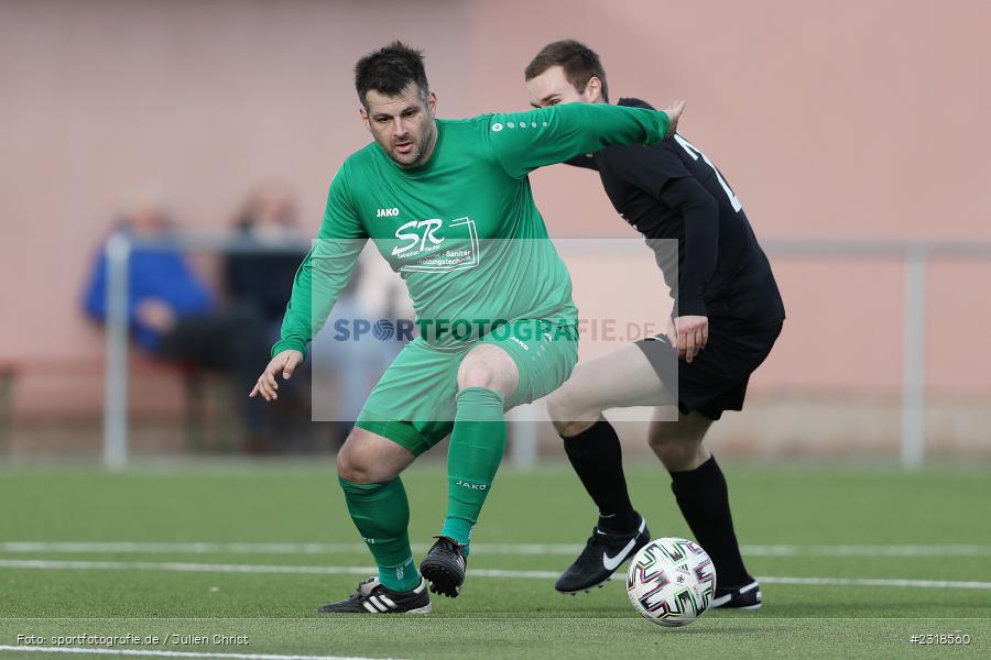 Christian Stich, Kunstrasenplatz, Erlabrunn, 19.02.2022, BFV, sport, action, Februar 2022, Saison 2021/2022, Freundschaftsspiele, FVK, FVGS, FV Karlstadt, FV Gemünden/Seifriedsburg - Bild-ID: 2318560