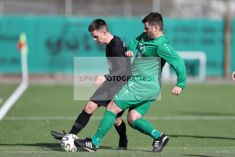 Christian Stich, Kunstrasenplatz, Erlabrunn, 19.02.2022, BFV, sport, action, Februar 2022, Saison 2021/2022, Freundschaftsspiele, FVK, FVGS, FV Karlstadt, FV Gemünden/Seifriedsburg - Bild-ID: 2318595