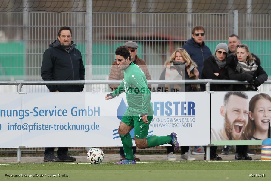 Maksut Azizi, Kunstrasenplatz, Erlabrunn, 19.02.2022, BFV, sport, action, Februar 2022, Saison 2021/2022, Freundschaftsspiele, FVK, FVGS, FV Karlstadt, FV Gemünden/Seifriedsburg - Bild-ID: 2318638