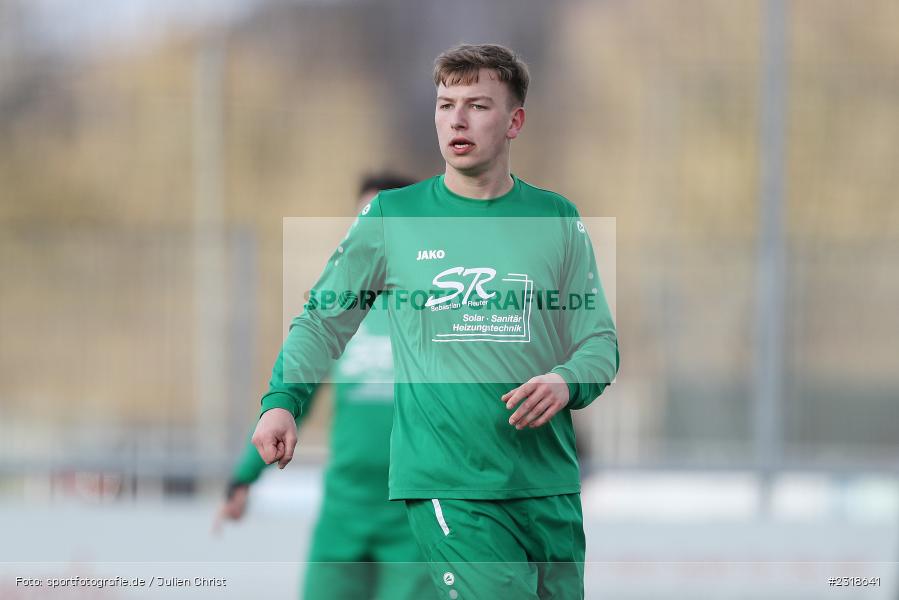 Jakob Fischer, Kunstrasenplatz, Erlabrunn, 19.02.2022, BFV, sport, action, Februar 2022, Saison 2021/2022, Freundschaftsspiele, FVK, FVGS, FV Karlstadt, FV Gemünden/Seifriedsburg - Bild-ID: 2318641