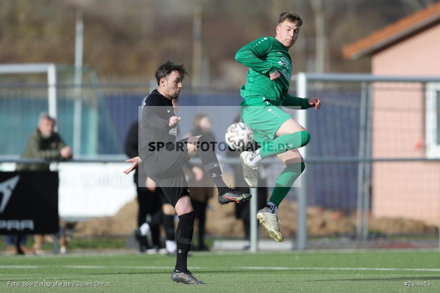 Jakob Fischer, Kunstrasenplatz, Erlabrunn, 19.02.2022, BFV, sport, action, Februar 2022, Saison 2021/2022, Freundschaftsspiele, FVK, FVGS, FV Karlstadt, FV Gemünden/Seifriedsburg - Bild-ID: 2318653