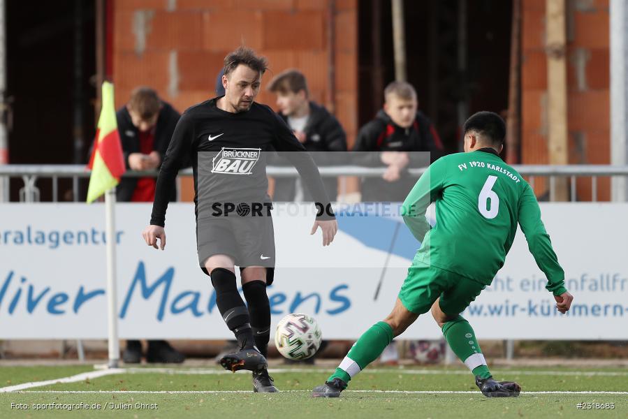 Jens Fromm, Kunstrasenplatz, Erlabrunn, 19.02.2022, BFV, sport, action, Februar 2022, Saison 2021/2022, Freundschaftsspiele, FVK, FVGS, FV Karlstadt, FV Gemünden/Seifriedsburg - Bild-ID: 2318683 Jens Fromm, Kunstrasenplatz, Erlabrunn, 19.02.2022, BFV, sport, action, Februar 2022, Saison 2021/2022, Freundschaftsspiele, FVK, FVGS, FV Karlstadt, FV Gemünden/Seifriedsburg - Bild-ID: 2318683