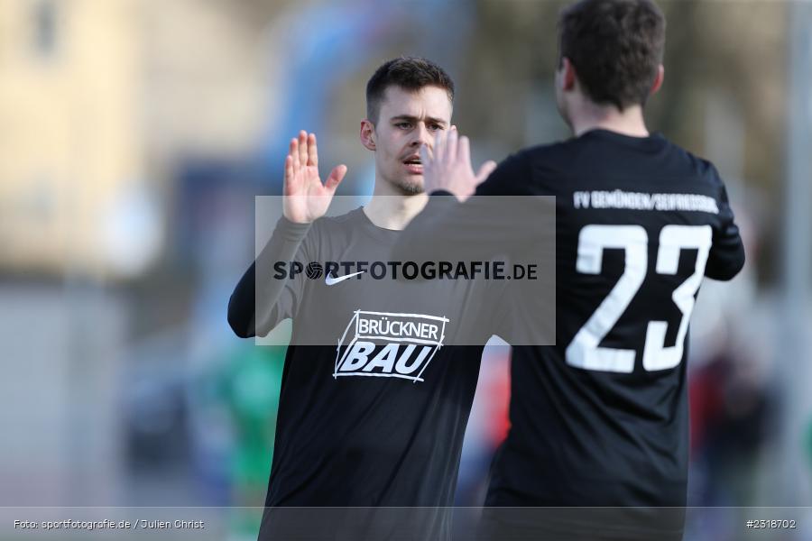Jens Deichmann, Kunstrasenplatz, Erlabrunn, 19.02.2022, BFV, sport, action, Februar 2022, Saison 2021/2022, Freundschaftsspiele, FVK, FVGS, FV Karlstadt, FV Gemünden/Seifriedsburg - Bild-ID: 2318702 Jens Deichmann, Kunstrasenplatz, Erlabrunn, 19.02.2022, BFV, sport, action, Februar 2022, Saison 2021/2022, Freundschaftsspiele, FVK, FVGS, FV Karlstadt, FV Gemünden/Seifriedsburg - Bild-ID: 2318702