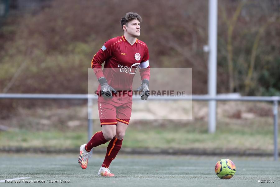 Robin Michel, Sepp Endres Sportanlage, Würzburg, 19.02.2022, BFV, sport, action, Februar 2022, Saison 2021/2022, Freundschaftsspiele, ASV, WFV, ASV Rimpar, Würzburger FV - Bild-ID: 2318710