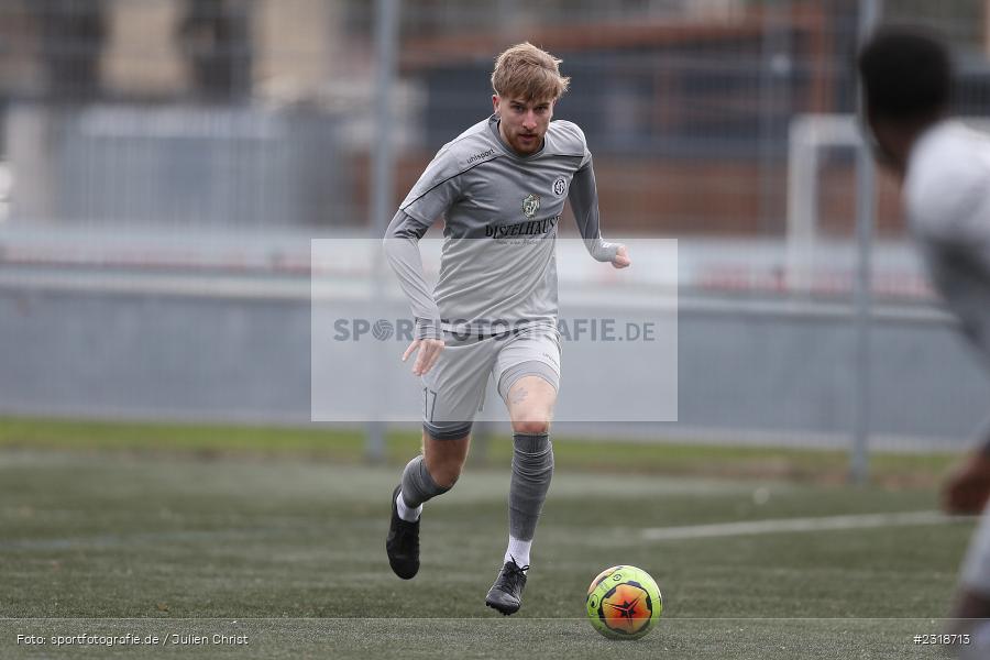 Calvin Gehret, Sepp Endres Sportanlage, Würzburg, 19.02.2022, BFV, sport, action, Februar 2022, Saison 2021/2022, Freundschaftsspiele, ASV, WFV, ASV Rimpar, Würzburger FV - Bild-ID: 2318713