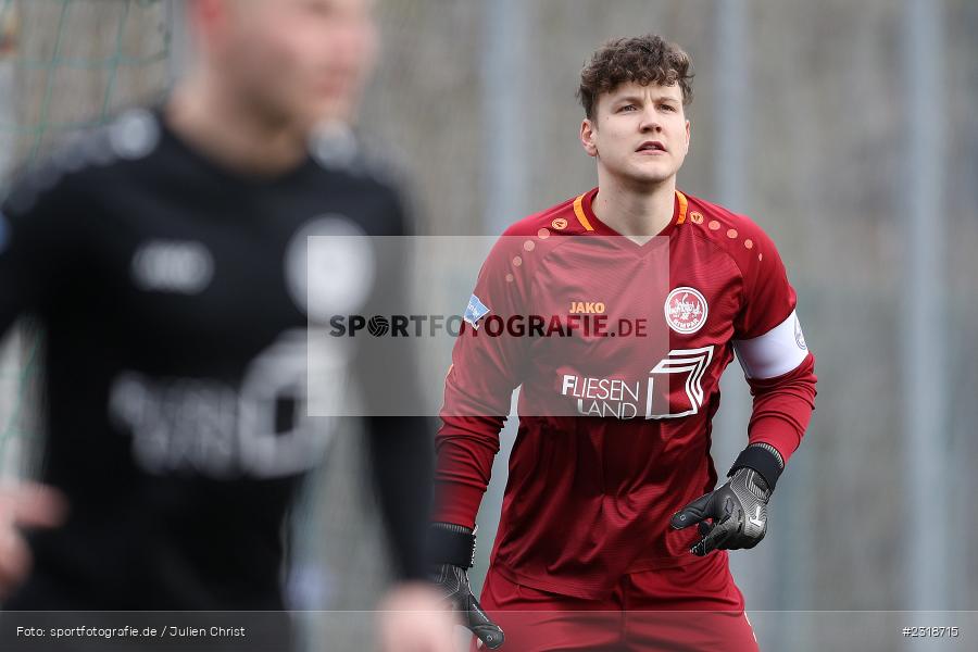 Robin Michel, Sepp Endres Sportanlage, Würzburg, 19.02.2022, BFV, sport, action, Februar 2022, Saison 2021/2022, Freundschaftsspiele, ASV, WFV, ASV Rimpar, Würzburger FV - Bild-ID: 2318715