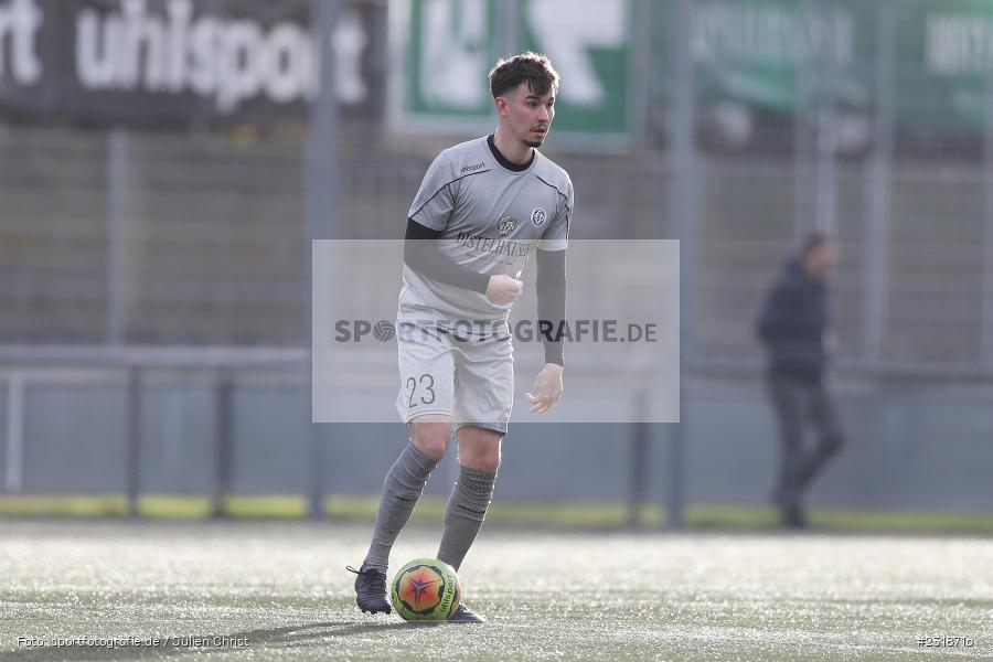 Nico Wagner, Sepp Endres Sportanlage, Würzburg, 19.02.2022, BFV, sport, action, Februar 2022, Saison 2021/2022, Freundschaftsspiele, ASV, WFV, ASV Rimpar, Würzburger FV - Bild-ID: 2318716