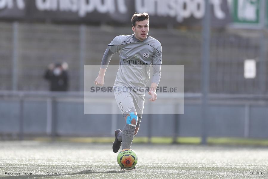 Moritz Lotzen, Sepp Endres Sportanlage, Würzburg, 19.02.2022, BFV, sport, action, Februar 2022, Saison 2021/2022, Freundschaftsspiele, ASV, WFV, ASV Rimpar, Würzburger FV - Bild-ID: 2318718