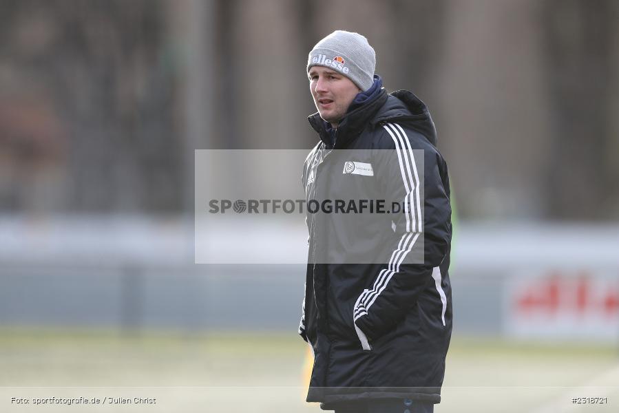 Marcel Heck, Sepp Endres Sportanlage, Würzburg, 19.02.2022, BFV, sport, action, Februar 2022, Saison 2021/2022, Freundschaftsspiele, ASV, WFV, ASV Rimpar, Würzburger FV - Bild-ID: 2318721