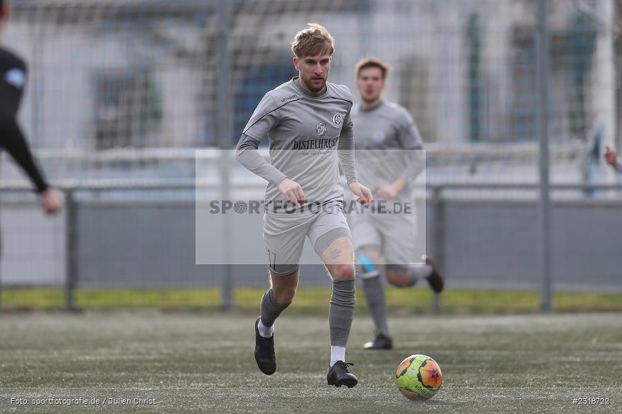 Calvin Gehret, Sepp Endres Sportanlage, Würzburg, 19.02.2022, BFV, sport, action, Februar 2022, Saison 2021/2022, Freundschaftsspiele, ASV, WFV, ASV Rimpar, Würzburger FV - Bild-ID: 2318722