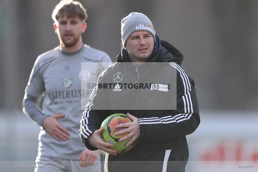 Marcel Heck, Sepp Endres Sportanlage, Würzburg, 19.02.2022, BFV, sport, action, Februar 2022, Saison 2021/2022, Freundschaftsspiele, ASV, WFV, ASV Rimpar, Würzburger FV - Bild-ID: 2318727
