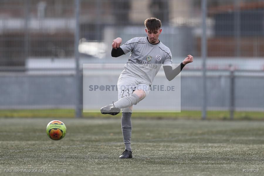Nico Wagner, Sepp Endres Sportanlage, Würzburg, 19.02.2022, BFV, sport, action, Februar 2022, Saison 2021/2022, Freundschaftsspiele, ASV, WFV, ASV Rimpar, Würzburger FV - Bild-ID: 2318728