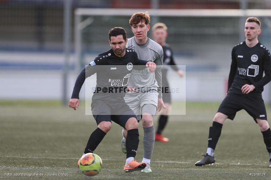 Johan Brahimi, Sepp Endres Sportanlage, Würzburg, 19.02.2022, BFV, sport, action, Februar 2022, Saison 2021/2022, Freundschaftsspiele, ASV, WFV, ASV Rimpar, Würzburger FV - Bild-ID: 2318729