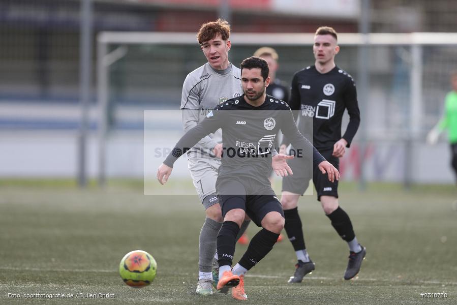 Johan Brahimi, Sepp Endres Sportanlage, Würzburg, 19.02.2022, BFV, sport, action, Februar 2022, Saison 2021/2022, Freundschaftsspiele, ASV, WFV, ASV Rimpar, Würzburger FV - Bild-ID: 2318730