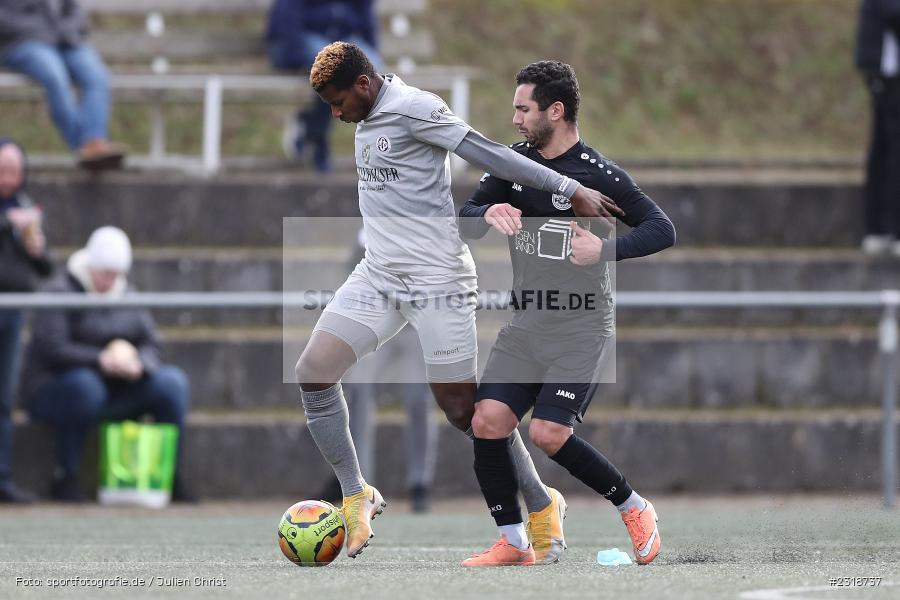 Mohamed Conte, Sepp Endres Sportanlage, Würzburg, 19.02.2022, BFV, sport, action, Februar 2022, Saison 2021/2022, Freundschaftsspiele, ASV, WFV, ASV Rimpar, Würzburger FV - Bild-ID: 2318737