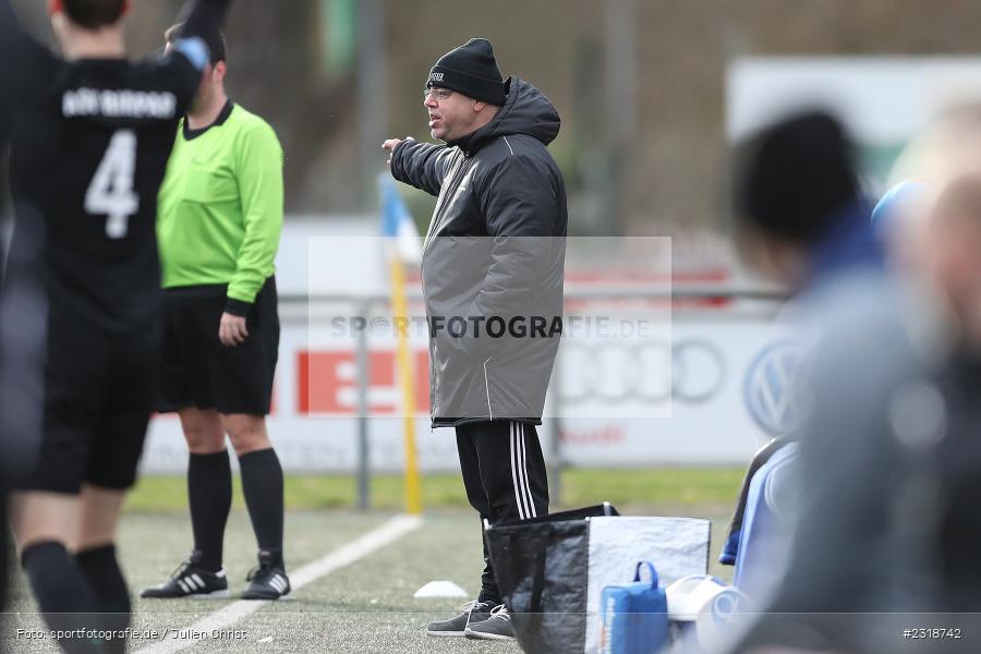 Harald Funsch, Sepp Endres Sportanlage, Würzburg, 19.02.2022, BFV, sport, action, Februar 2022, Saison 2021/2022, Freundschaftsspiele, ASV, WFV, ASV Rimpar, Würzburger FV - Bild-ID: 2318742