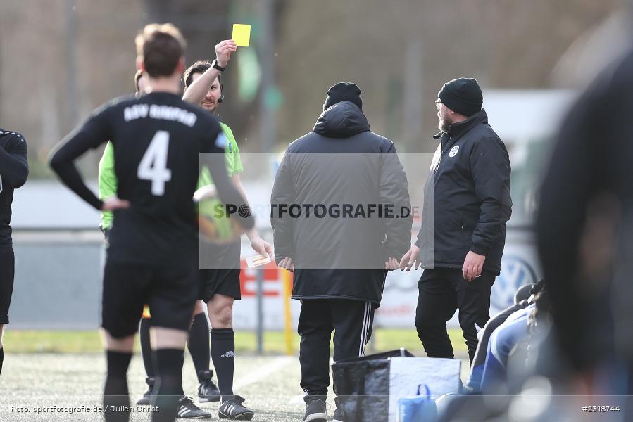 Harald Funsch, Sepp Endres Sportanlage, Würzburg, 19.02.2022, BFV, sport, action, Februar 2022, Saison 2021/2022, Freundschaftsspiele, ASV, WFV, ASV Rimpar, Würzburger FV - Bild-ID: 2318744