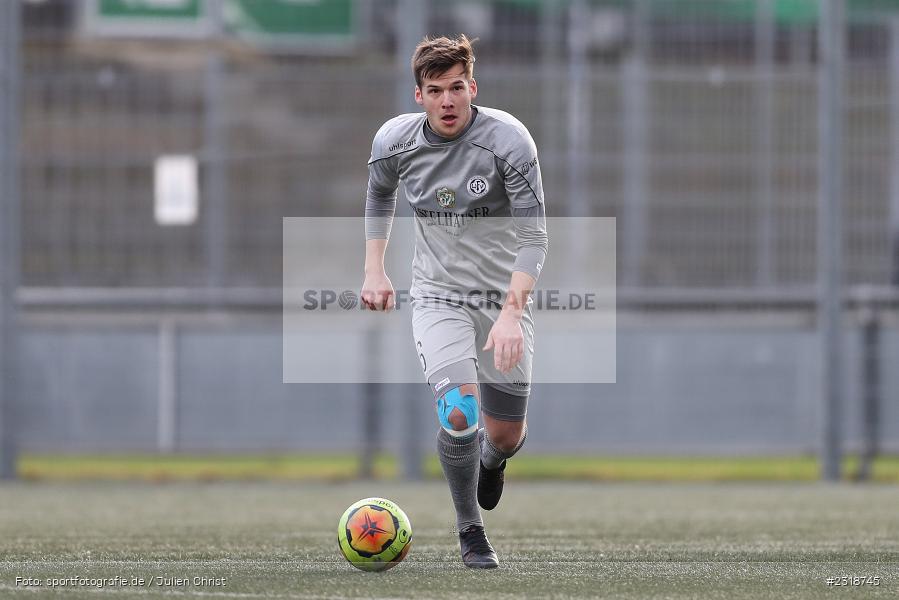 Moritz Lotzen, Sepp Endres Sportanlage, Würzburg, 19.02.2022, BFV, sport, action, Februar 2022, Saison 2021/2022, Freundschaftsspiele, ASV, WFV, ASV Rimpar, Würzburger FV - Bild-ID: 2318745