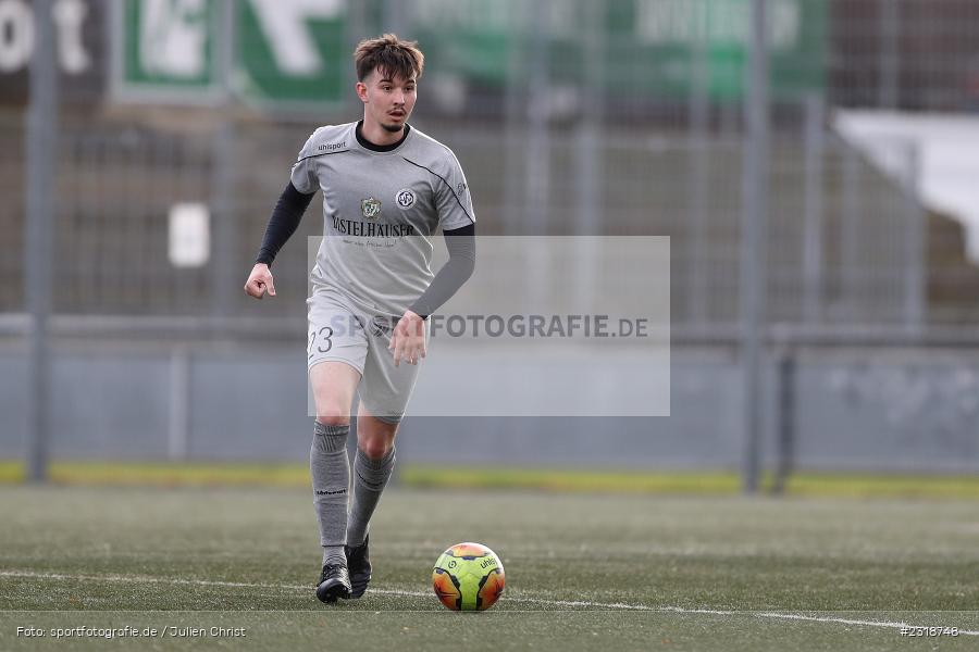 Nico Wagner, Sepp Endres Sportanlage, Würzburg, 19.02.2022, BFV, sport, action, Februar 2022, Saison 2021/2022, Freundschaftsspiele, ASV, WFV, ASV Rimpar, Würzburger FV - Bild-ID: 2318748